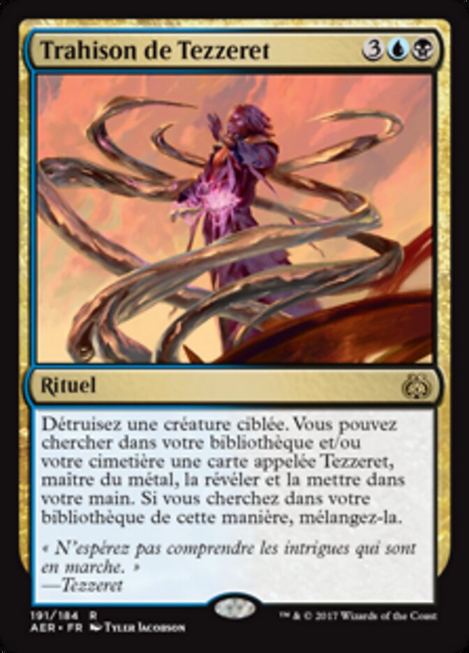 Trahison de Tezzeret — Aether Revolt 191/194