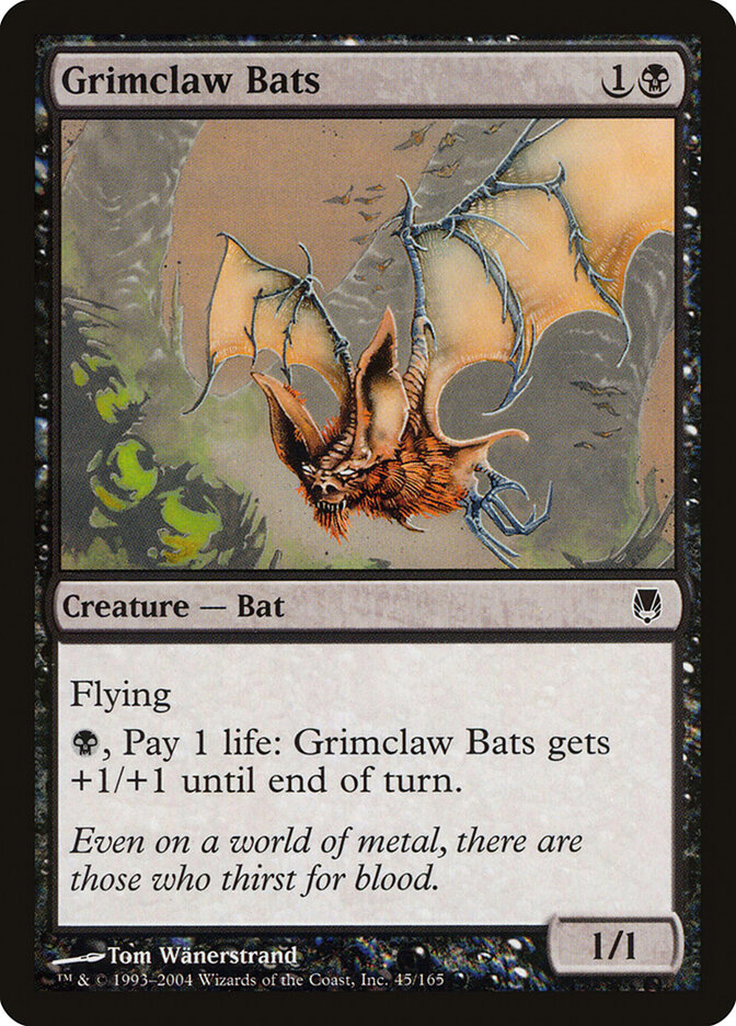 Grimclaw Bats — Darksteel 45/165