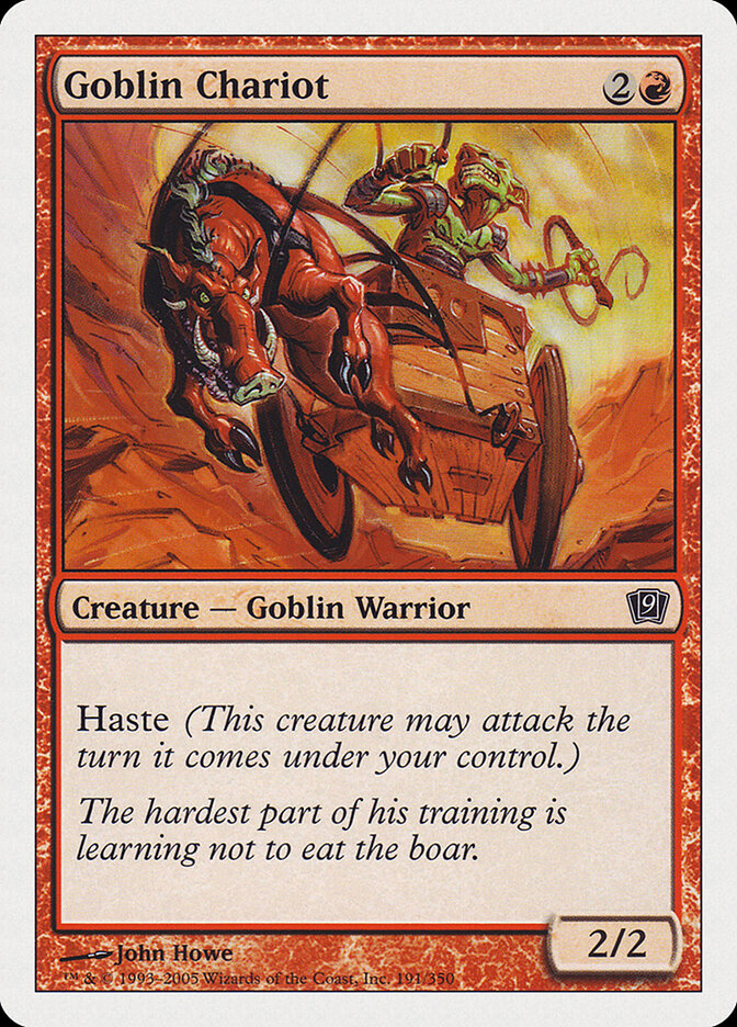 Goblin Chariot — Ninth Edition 191/709