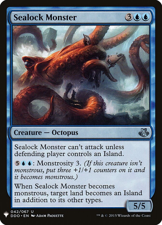 Sealock Monster — The List DDO-42/5581
