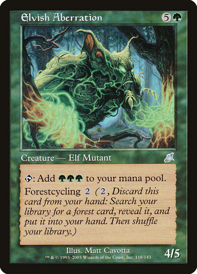 Elvish Aberration — Scourge 118/143