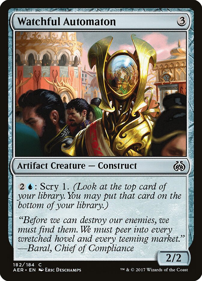 Watchful Automaton — Aether Revolt 182/194