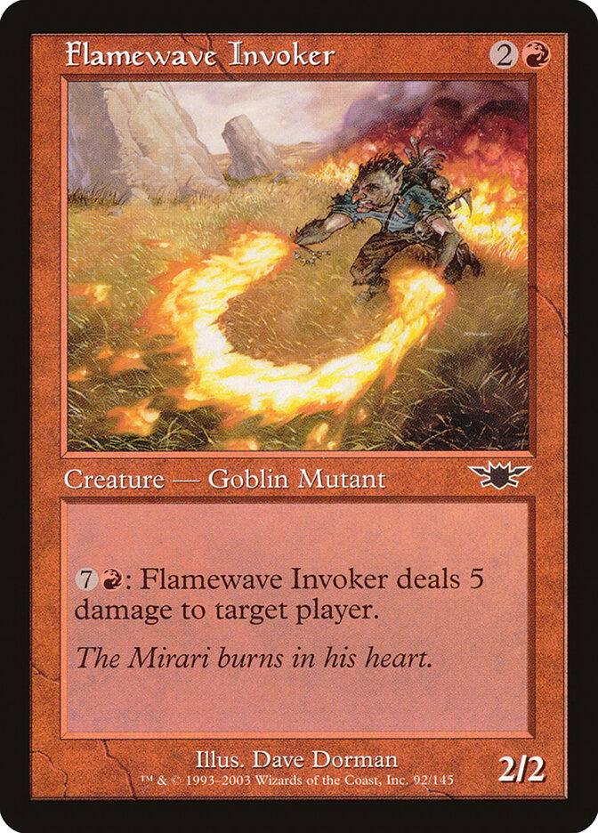Invocateur vagueflamme — Legions 92/145