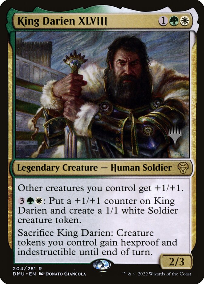 King Darien XLVIII — Dominaria United Promos 204p/161
