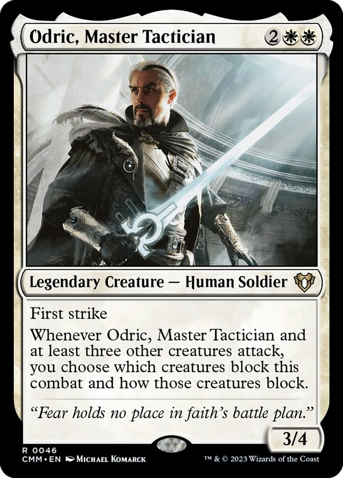 Odric, Master Tactician — Commander Masters 46/1067