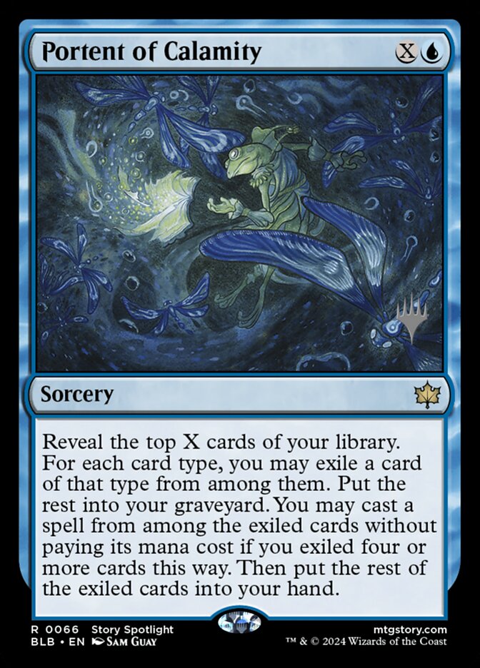 Portent of Calamity — Bloomburrow Promos 66p/160