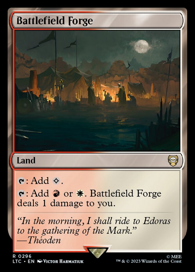 Battlefield Forge — Tales of Middle-earth Commander 296/591