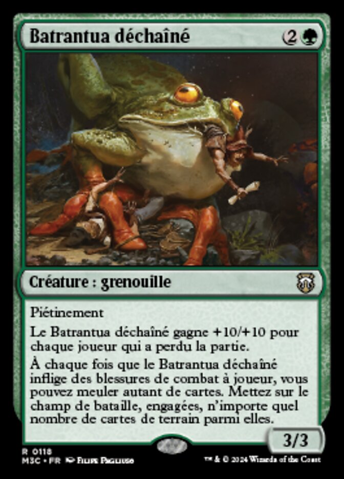 Batrantua déchaîné — Modern Horizons 3 Commander 118/398