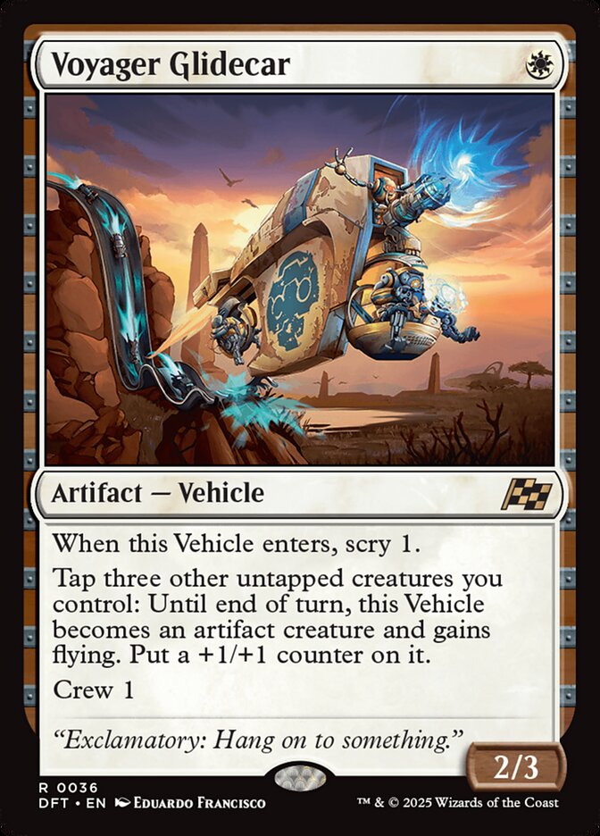 Voyager Glidecar — Aetherdrift 36/553