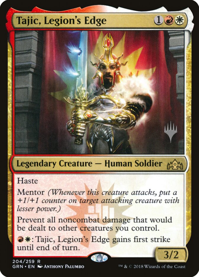 Tajic, Legion's Edge — Guilds of Ravnica Promos 204p/84