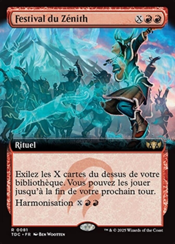 Festival du Zénith — Tarkir: Dragonstorm Commander 81/413