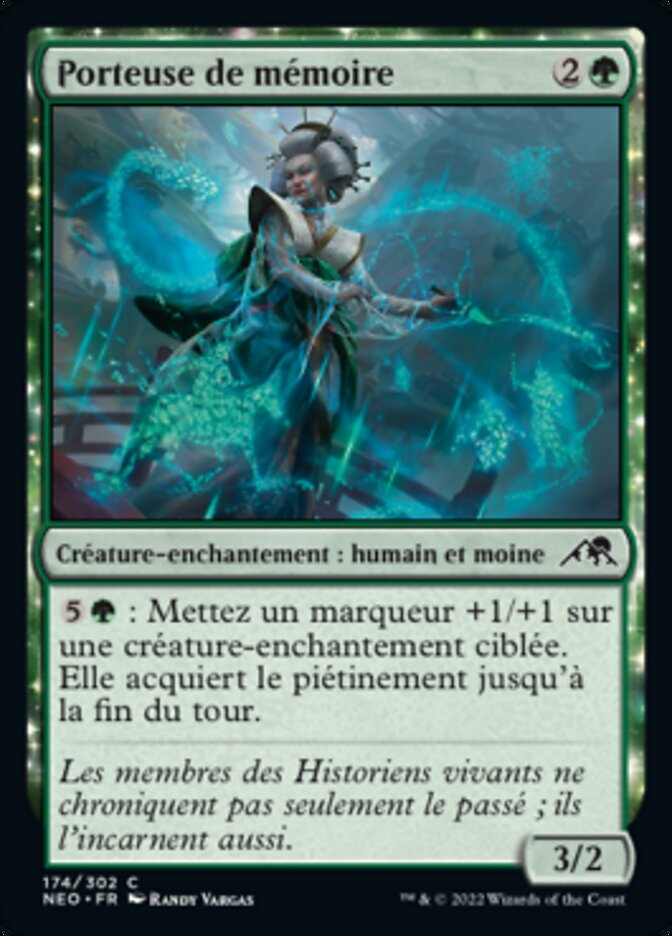 Porteuse de mémoire — Kamigawa: Neon Dynasty 174/531