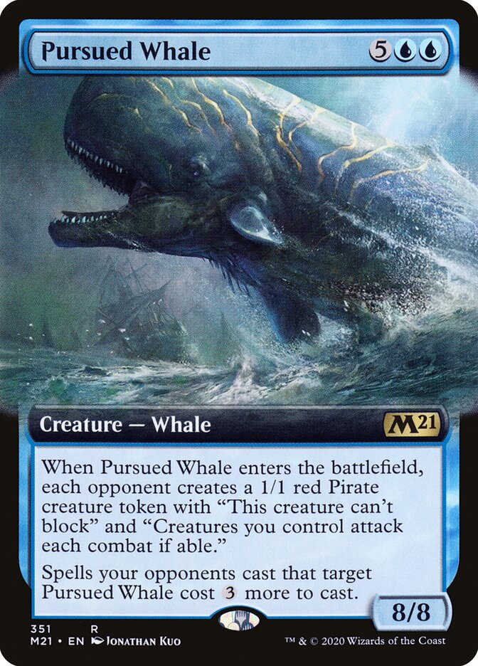 Pursued Whale — Core Set 2021 351/397