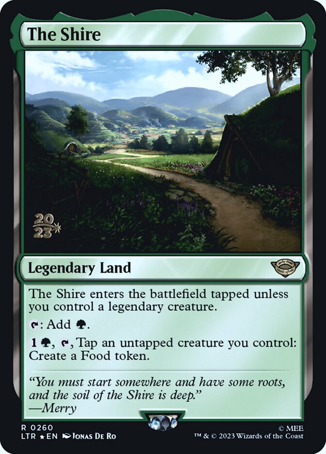 The Shire — Tales of Middle-earth Promos 260s/86