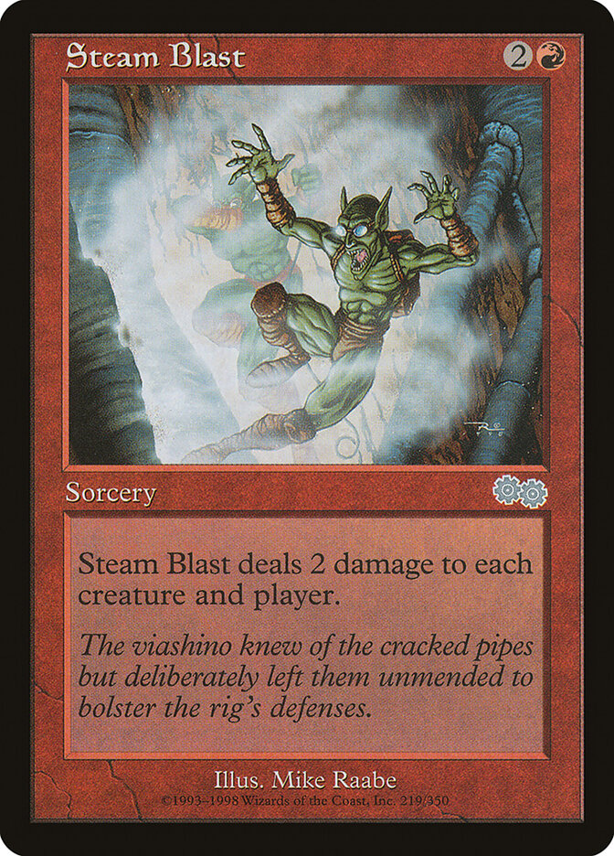 Steam Blast — Urza's Saga 219/357