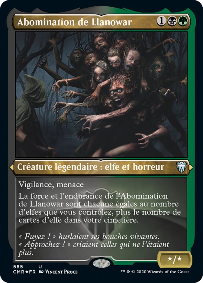 Abomination de Llanowar — Commander Legends 585/718