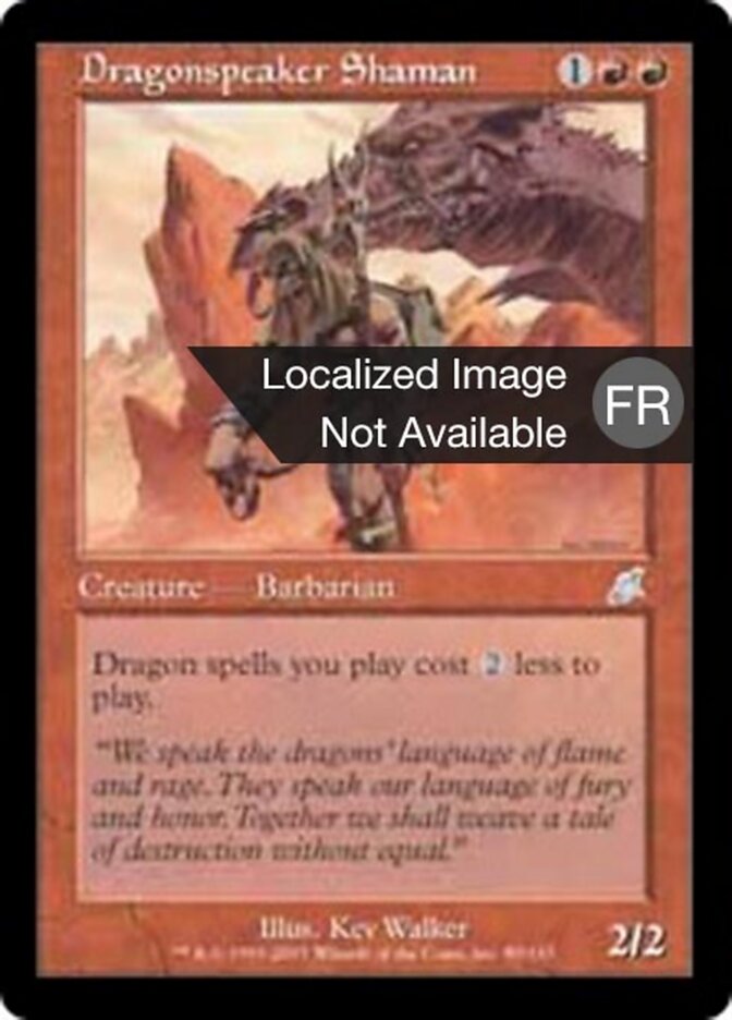 Shamane languedragon — Scourge 89/143