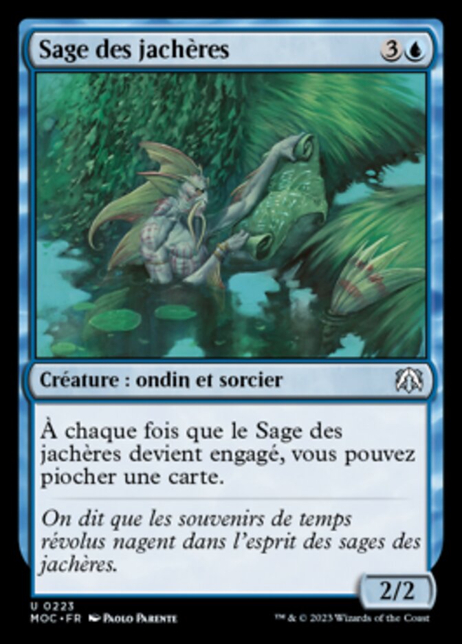 Sage des jachères — March of the Machine Commander 223/450