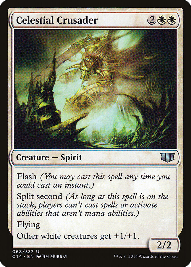 Celestial Crusader — Commander 2014 68/337