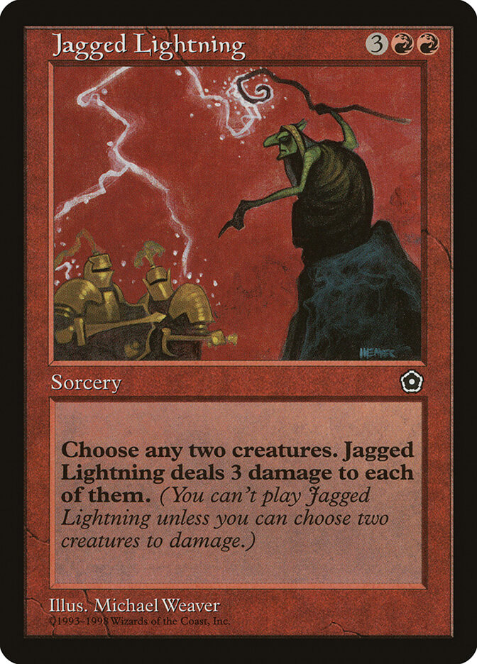 Jagged Lightning — Portal Second Age 106/165