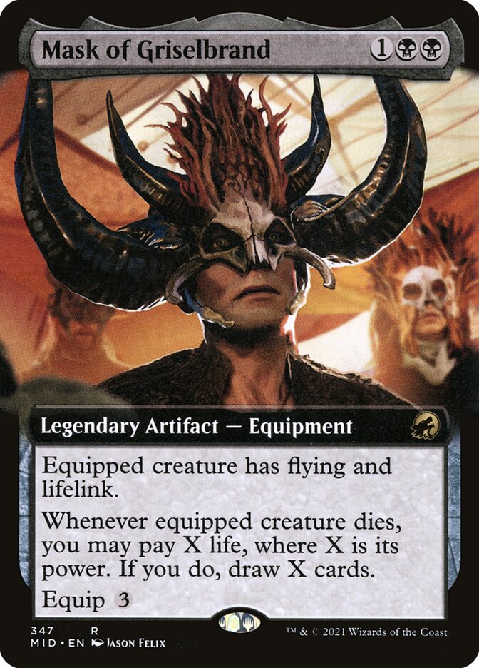 Mask of Griselbrand — Innistrad: Midnight Hunt 347/398
