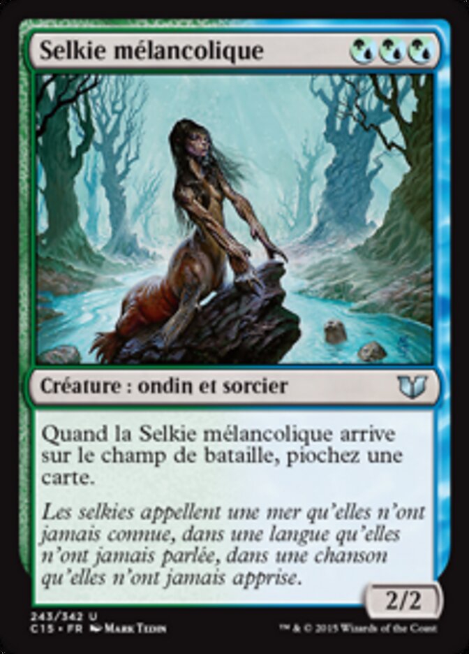 Selkie mélancolique — Commander 2015 243/342