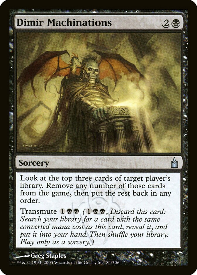 Dimir Machinations — Ravnica: City of Guilds 84/306