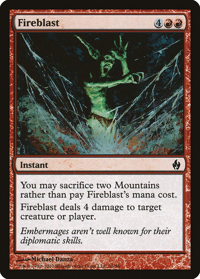 Fireblast — Premium Deck Series: Fire and Lightning 26/34