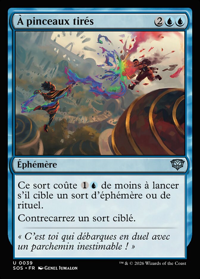 À pinceaux tirés — Secrets of Strixhaven 39/368