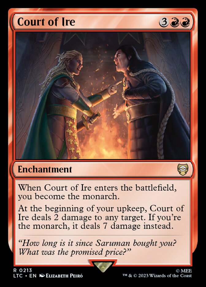 Court of Ire — Tales of Middle-earth Commander 213/591
