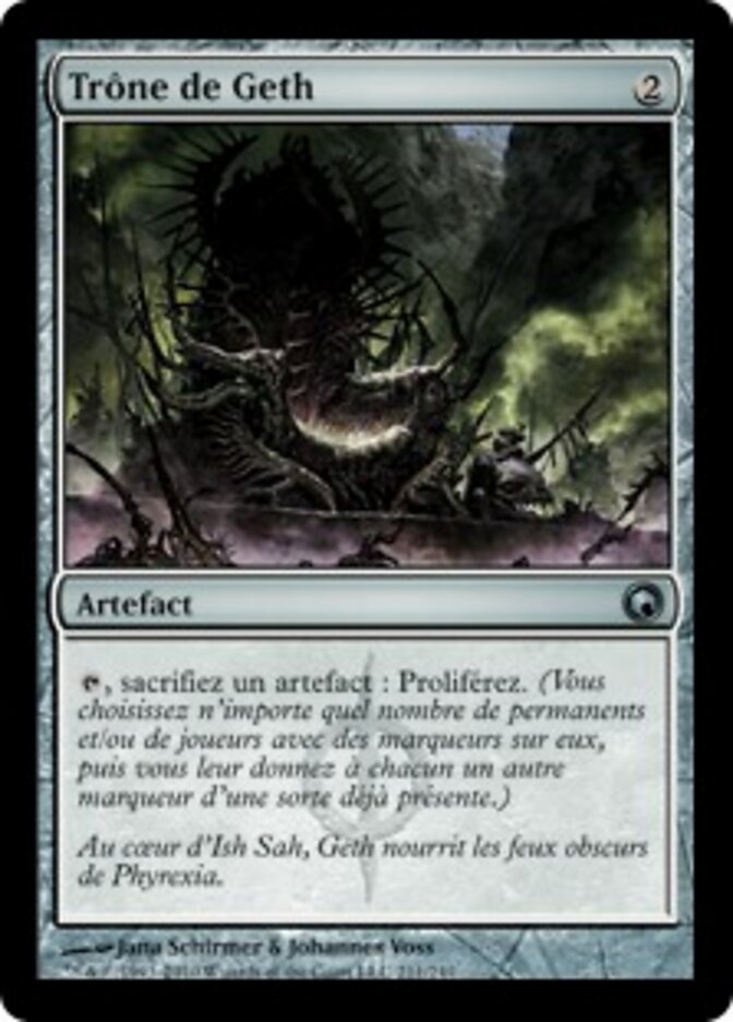 Trône de Geth — Scars of Mirrodin 211/249
