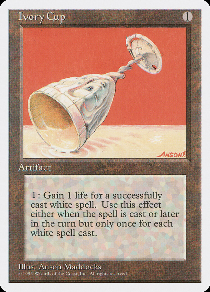 Ivory Cup — Fourth Edition 327/378
