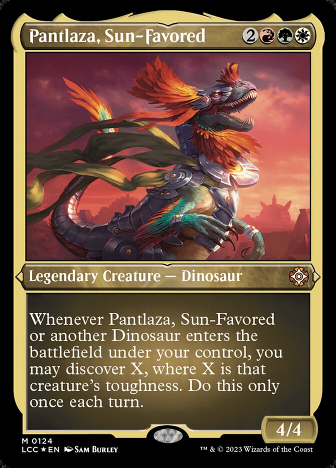 Pantlaza, Sun-Favored — The Lost Caverns of Ixalan Commander 124/370