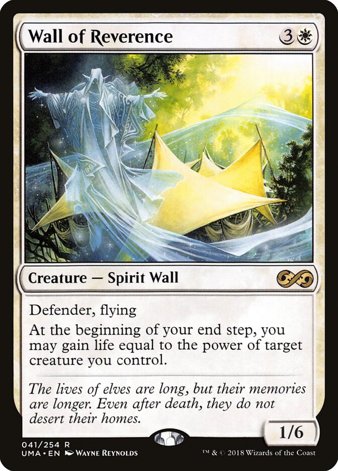 Wall of Reverence — Ultimate Masters 41/254