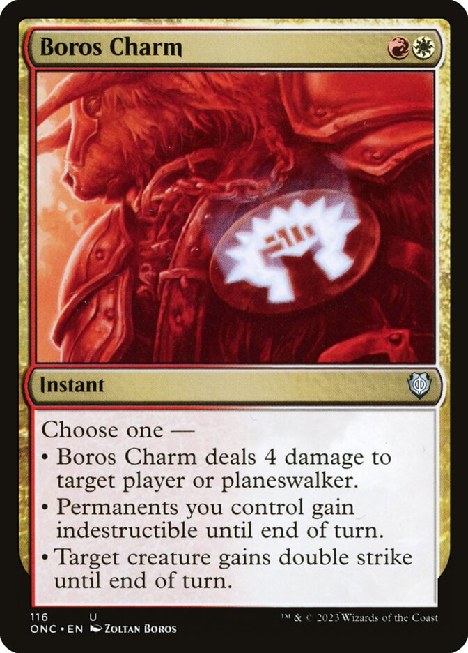 Boros Charm — Phyrexia: All Will Be One Commander 116/174