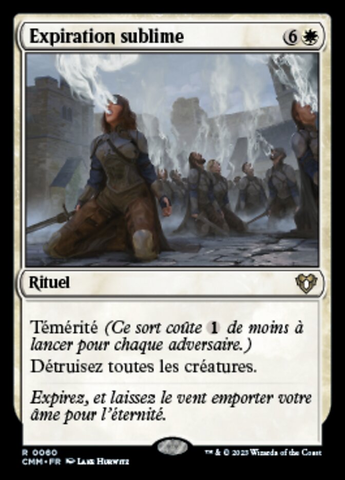 Expiration sublime — Commander Masters 60/1067