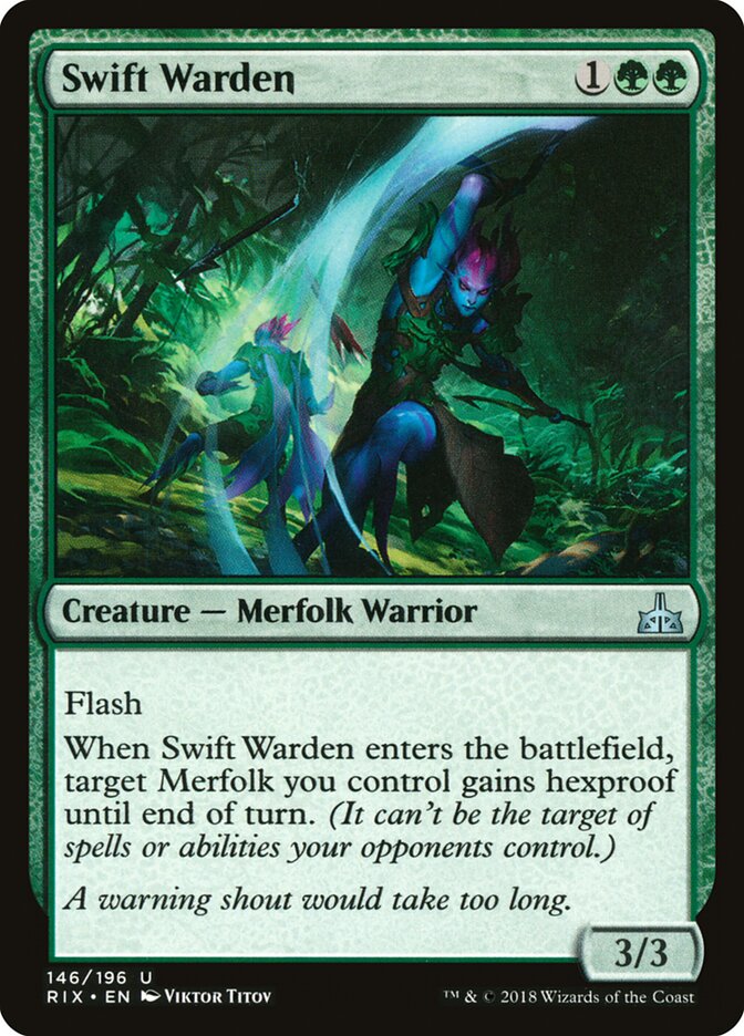 Swift Warden — Rivals of Ixalan 146/205