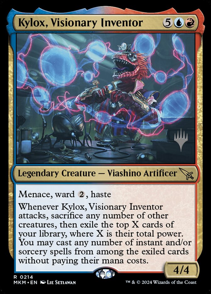 Kylox, Visionary Inventor — Murders at Karlov Manor Promos 214p/180