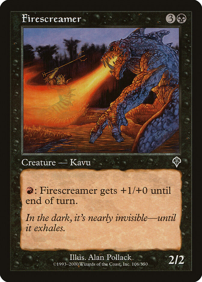 Firescreamer — Invasion 106/354
