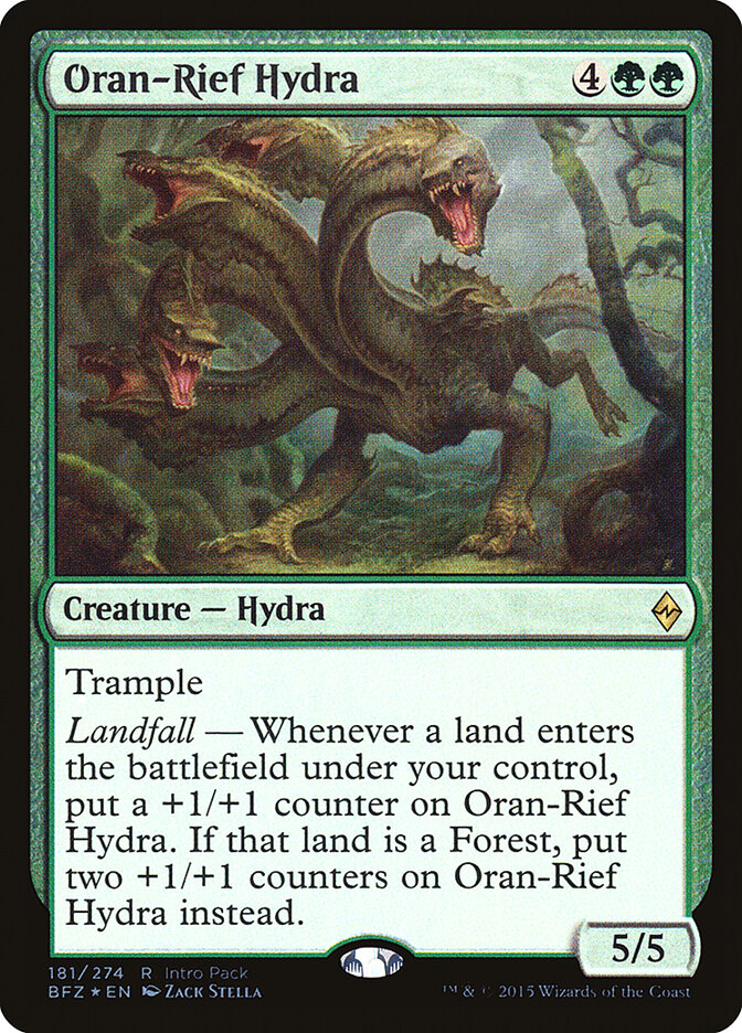 Oran-Rief Hydra — Battle for Zendikar Promos 181/90