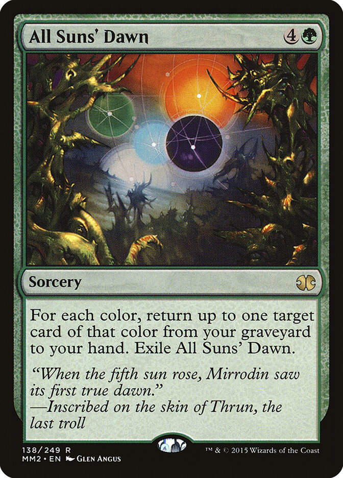 All Suns' Dawn — Modern Masters 2015 138/249