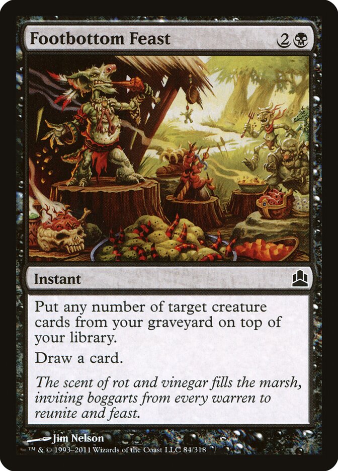 Footbottom Feast — Commander 2011 84/318