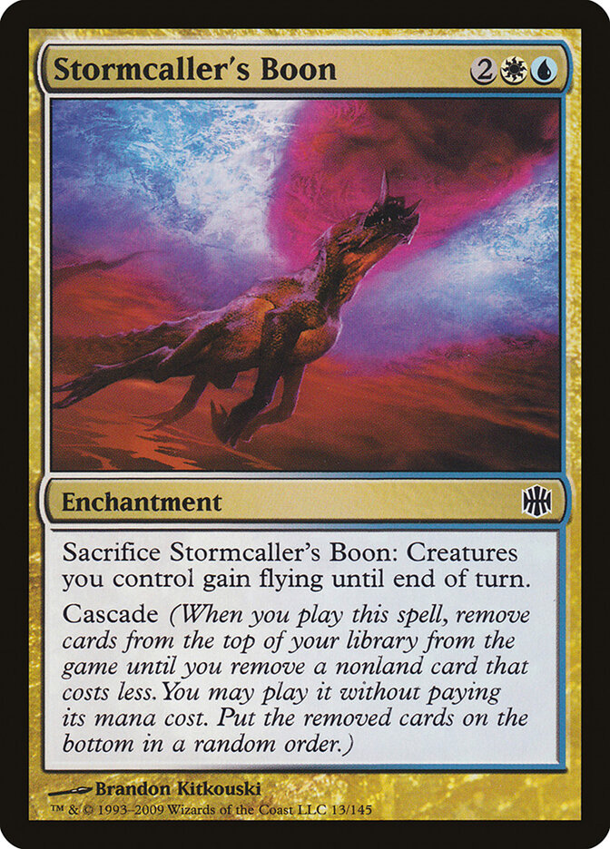 Stormcaller's Boon — Alara Reborn 13/145