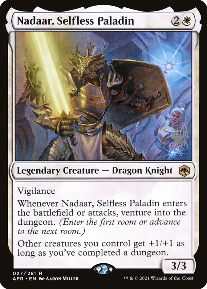 Nadaar, Selfless Paladin — Adventures in the Forgotten Realms Promos 27p/241