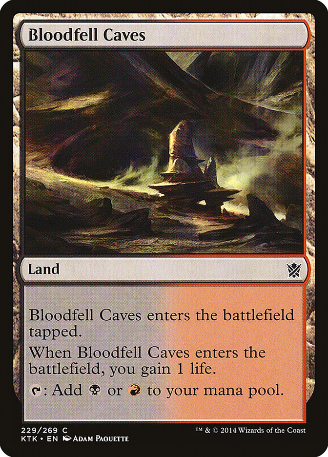 Bloodfell Caves — Khans of Tarkir 229/293