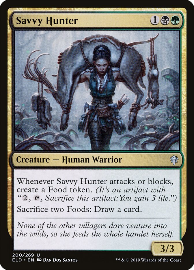 Savvy Hunter — Throne of Eldraine 200/398