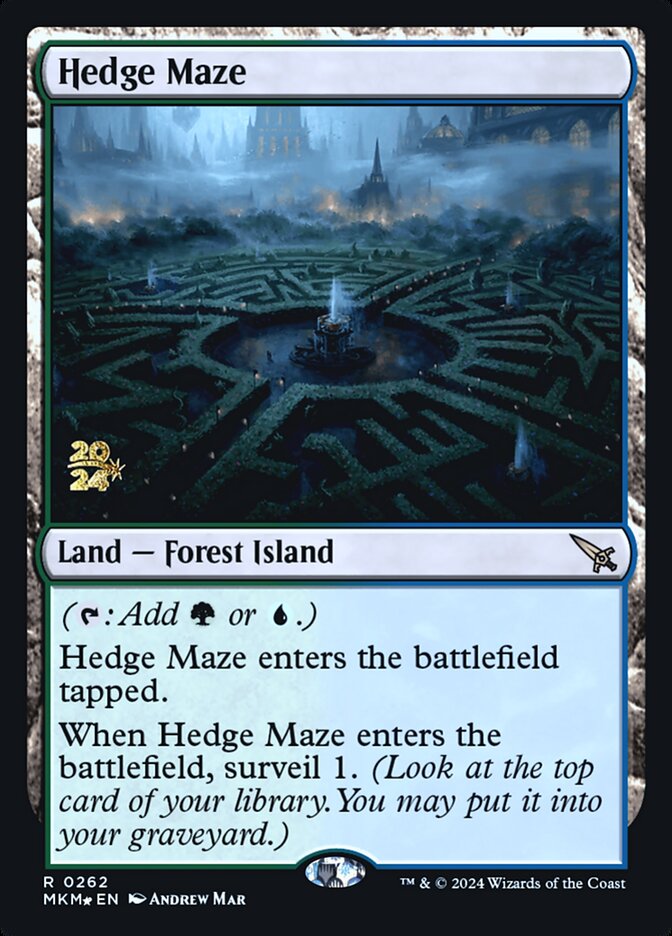 Hedge Maze — Murders at Karlov Manor Promos 262s/180