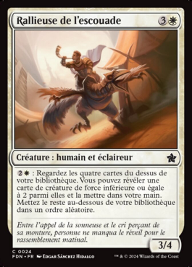 Rallieuse de l'escouade — Foundations 24/771