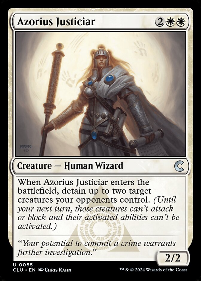 Azorius Justiciar — Ravnica: Clue Edition 55/284