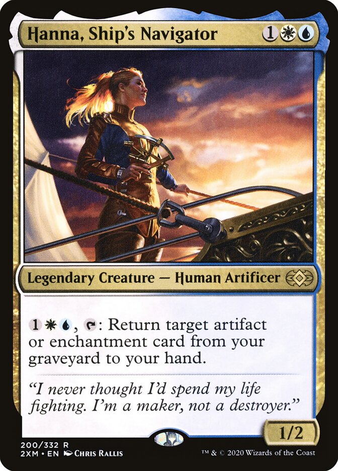 Hanna, Ship's Navigator — Double Masters 200/384